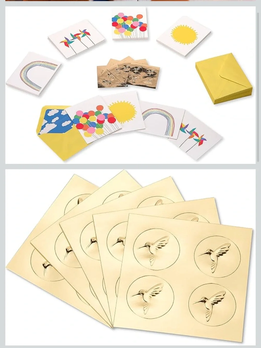 Papyrus Little Box of Happy Greeting Cards - Set of 20 - NEW IN BOX and sealed